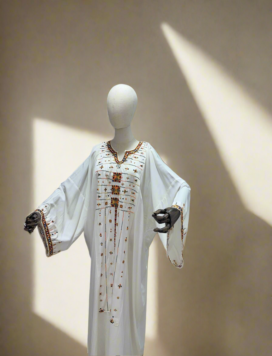 Siwa Heritage Cotton Dress ثوب التراث السيوي القطني