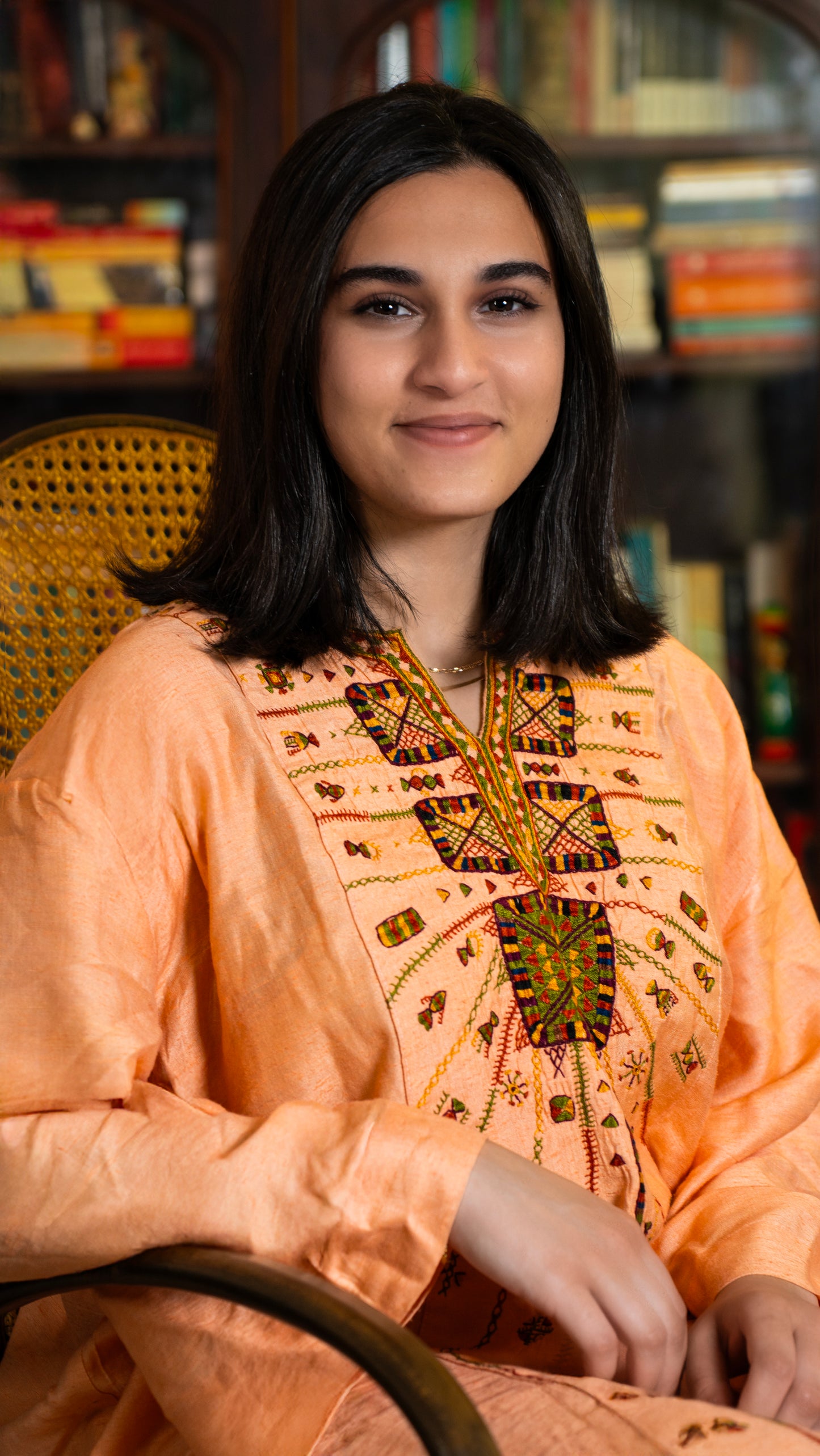 “Akhmim Bridal Silk Thobe – ثوب العروس الأخميمي الحريري”