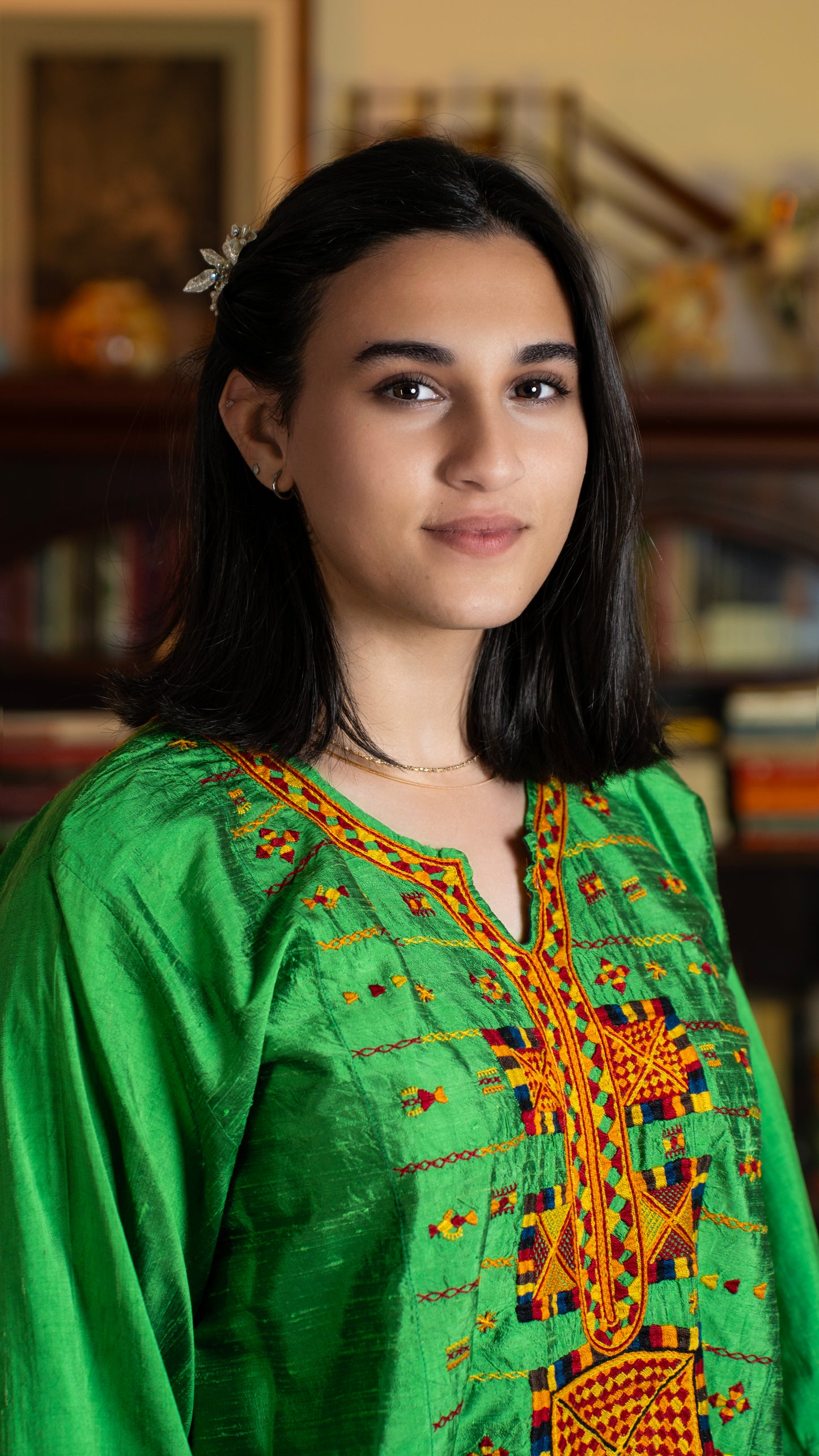 “Akhmim Bridal Silk Thobe – ثوب العروس الأخميمي الحريري”
