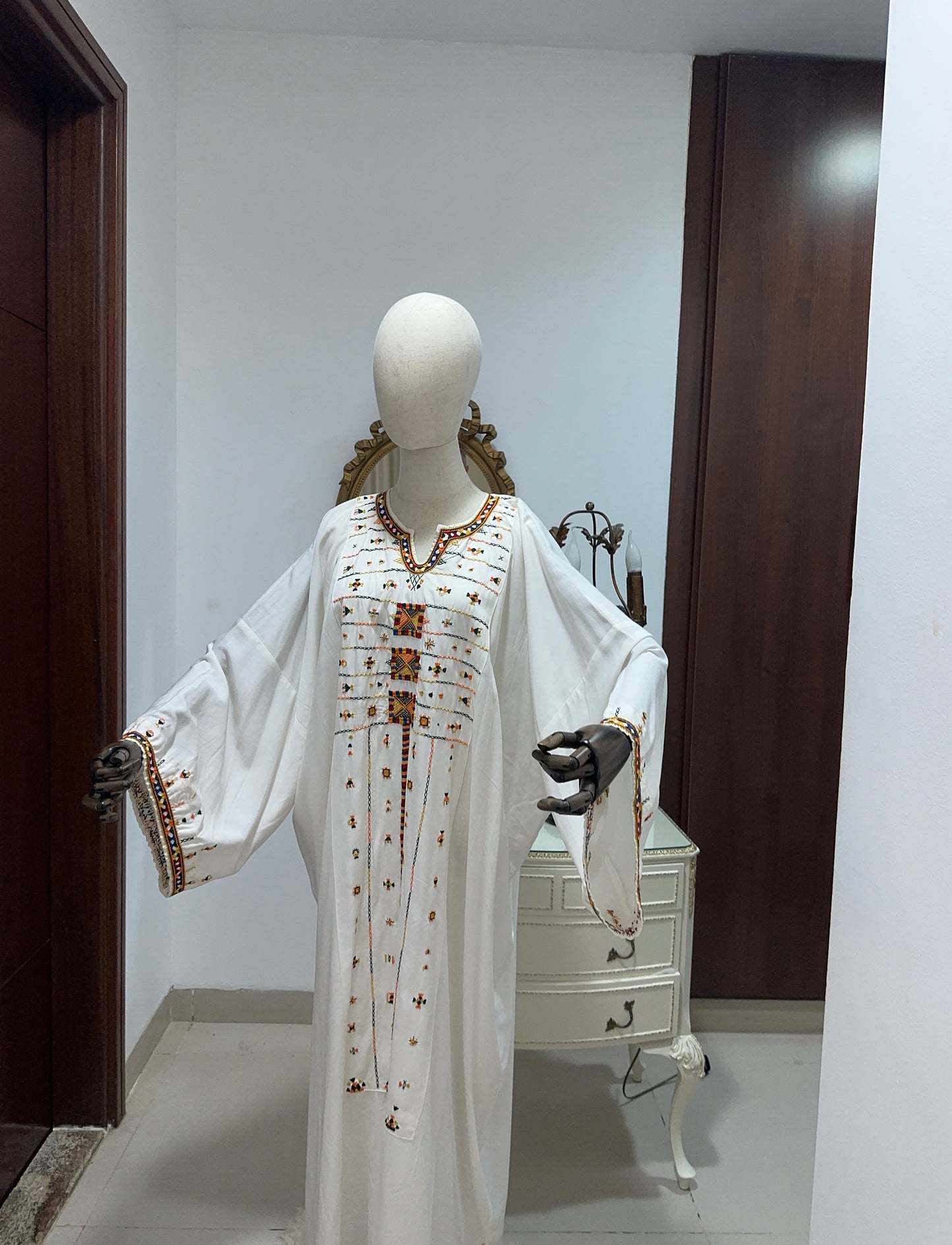 Siwa Heritage Cotton Dress ثوب التراث السيوي القطني