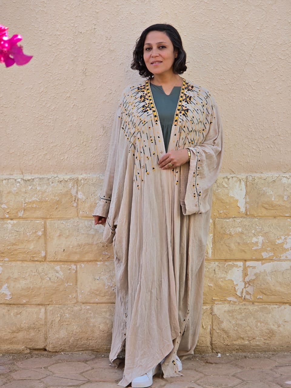 Cotton-Linen Breeze Cardigan كاردغان نسيم الكتان والقطن