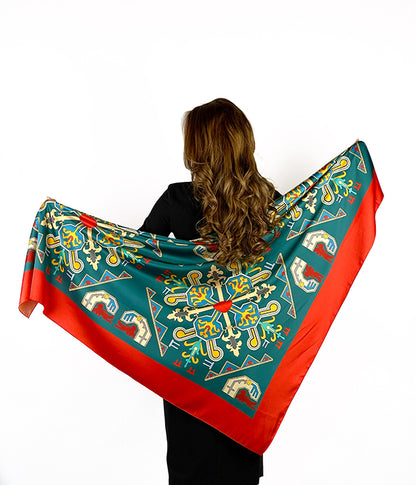 Ancient Shaki Scarf