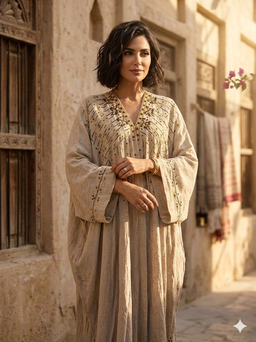 Cotton-Linen Breeze Cardigan    كاردغان نسيم الكتان والقطن