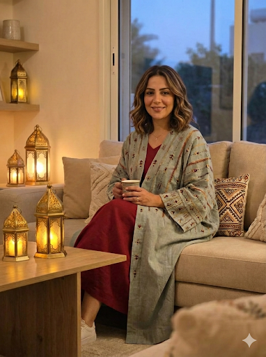 كاردغان سراب الصحراء  Desert Mirage Linen Cardigan