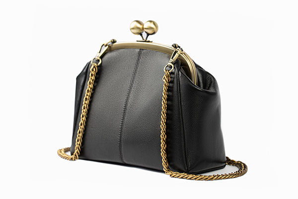 Black Leather Bag