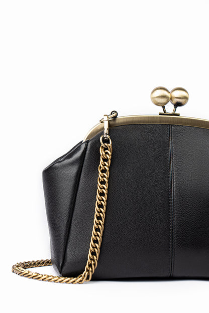 Black Leather Bag