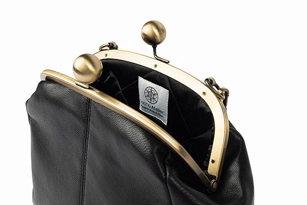 Black Leather Bag