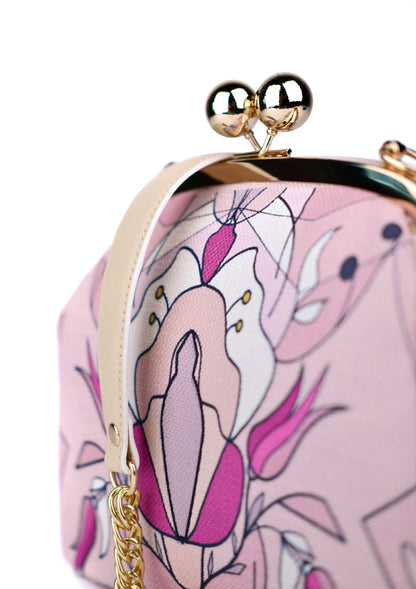 Pink Orchid Bag